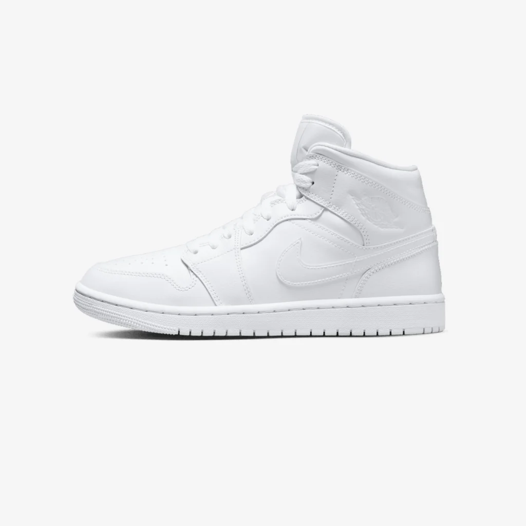 Wmns Air Jordan 1 Mid «Triple White»