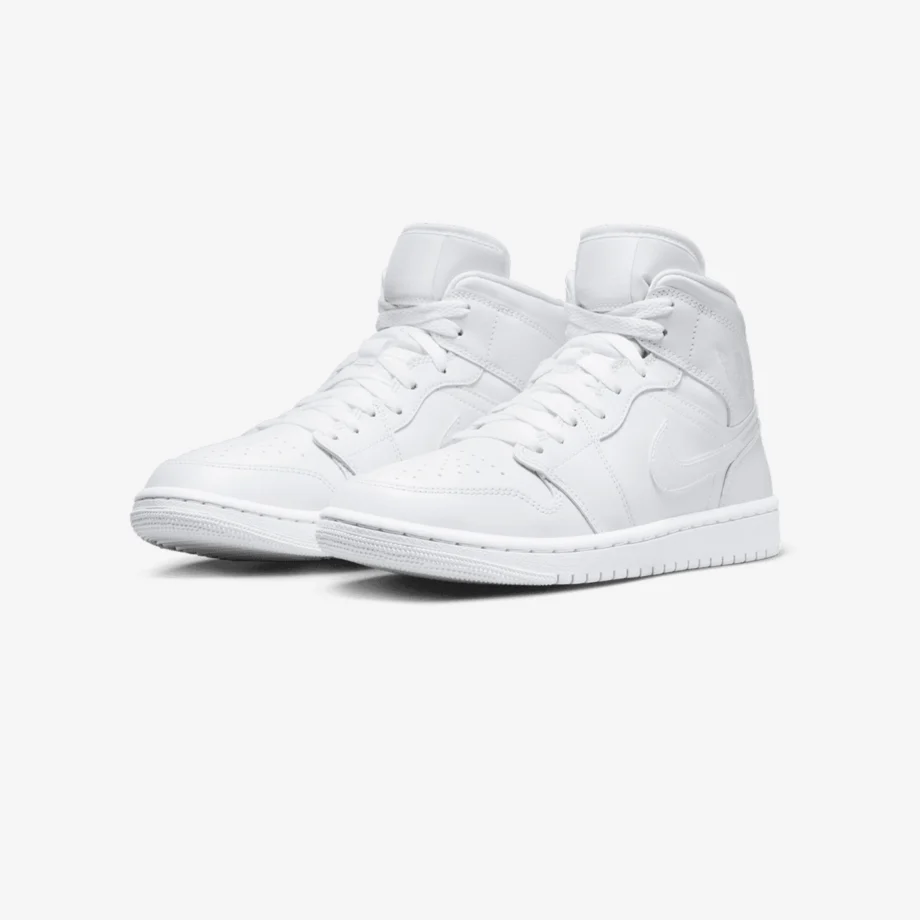 Wmns Air Jordan 1 Mid «Triple White»