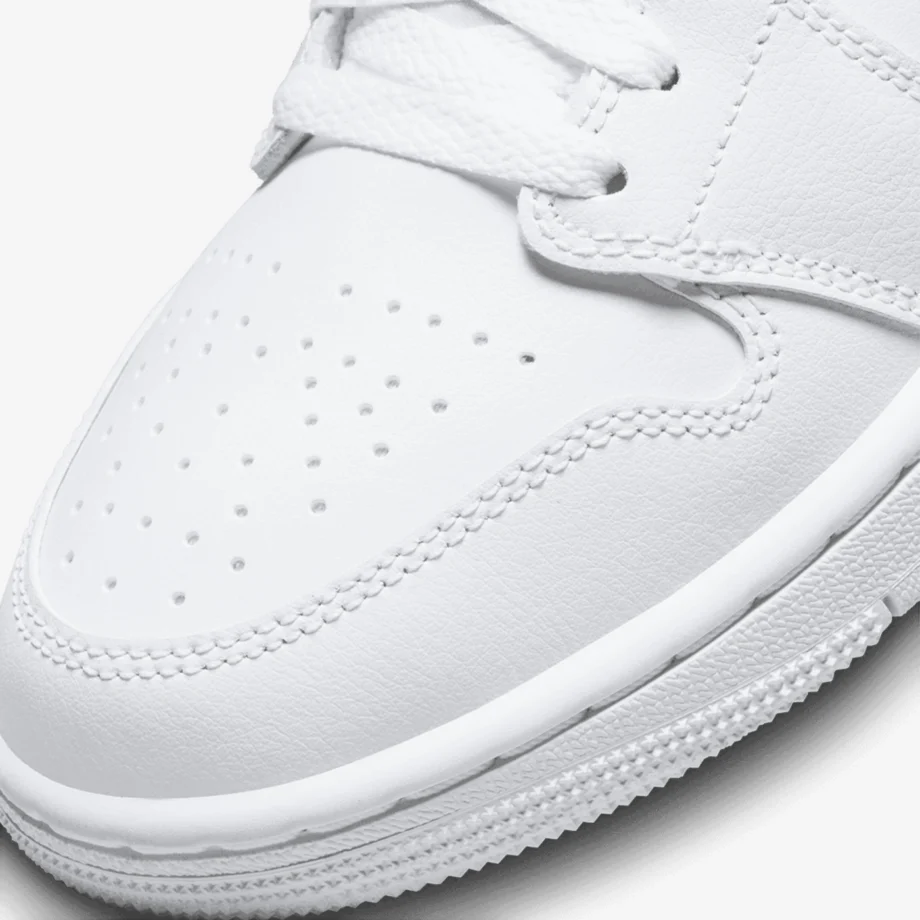 Wmns Air Jordan 1 Mid «Triple White»