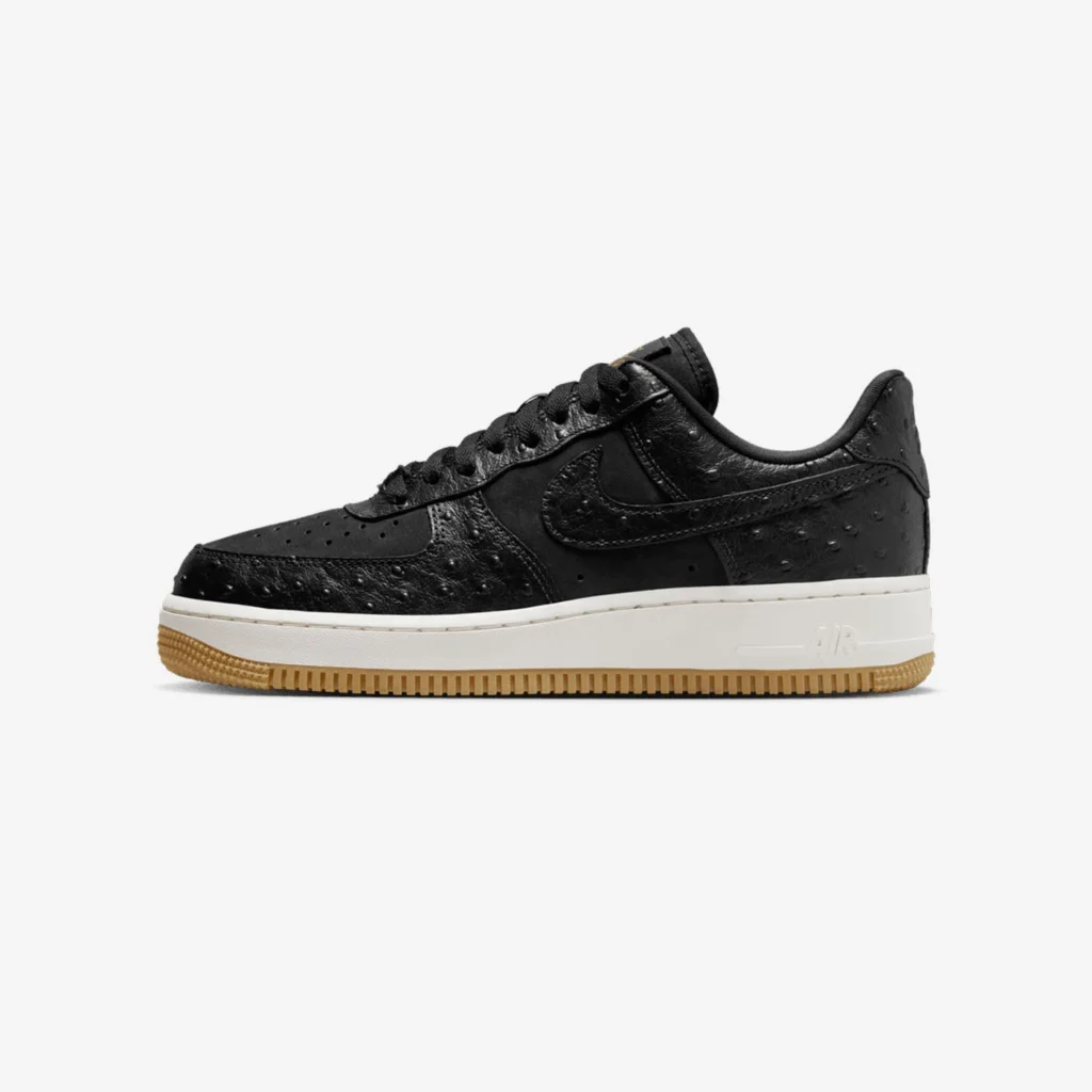 Wmns Nike Air Force 1 '07 LX «Black Ostrich»