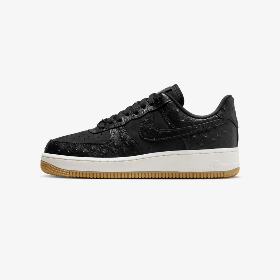 Wmns Nike Air Force 1 '07 LX «Black Ostrich»