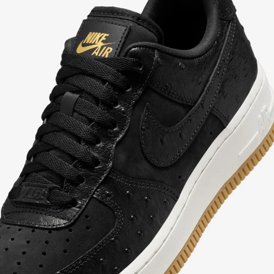 Wmns Nike Air Force 1 '07 LX «Black Ostrich»