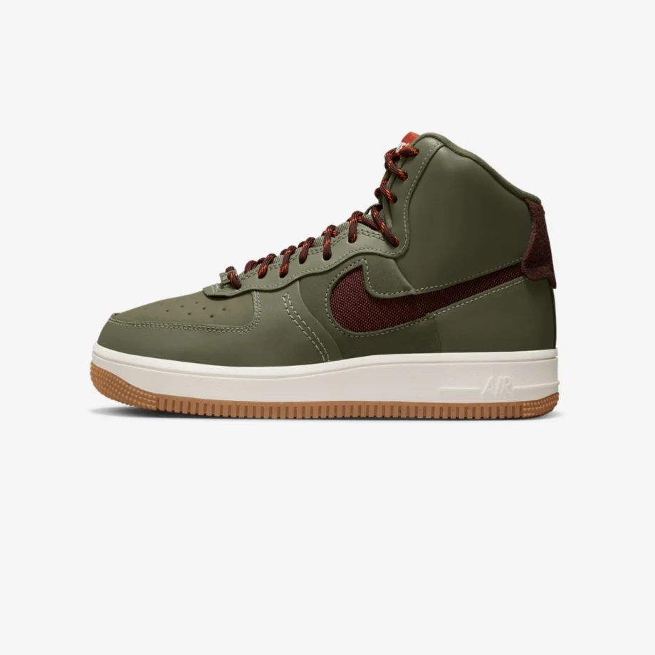 Wmns Nike Air Force 1 Sculpt Wild «Olive & Burgundy»