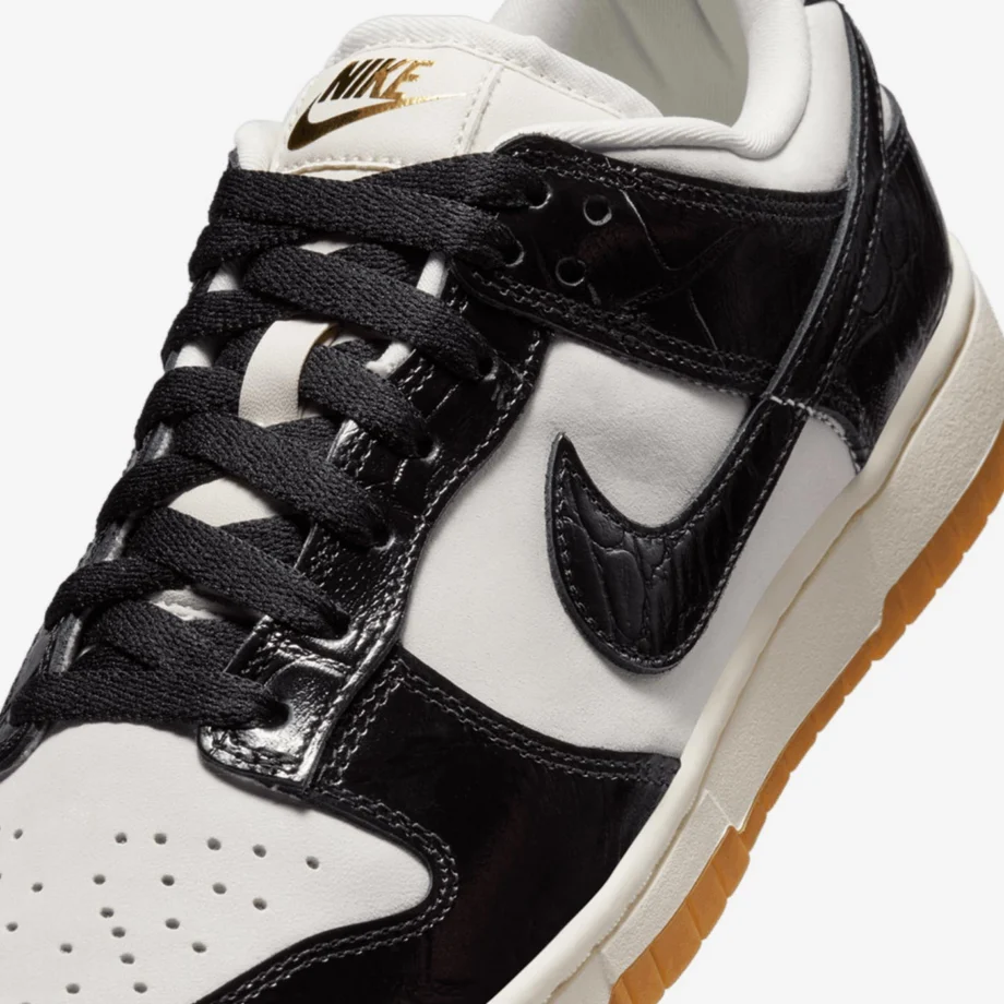 Wmns Nike Dunk Low LX «Black Croc»