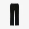 Juicy Couture Velour Track Pant With Diamante Branding