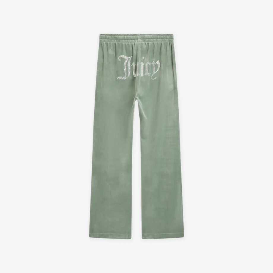 Juicy Couture Diamanté Velour Track Pant