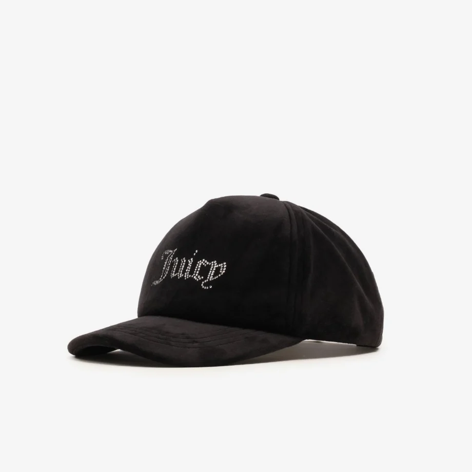 Juicy Couture Velour & Diamante Baseball Cap