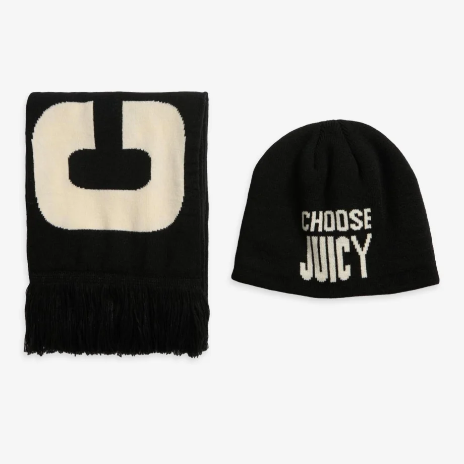 Juicy Couture Choose Juicy Knitted Scarf
