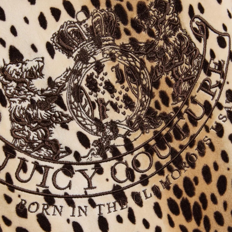 Juicy Couture Cheetah Crest Heritage Robyn Hoodie