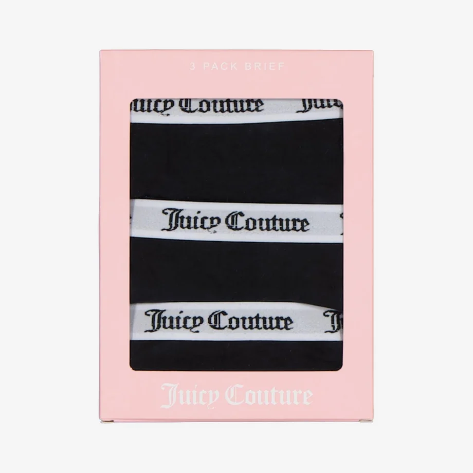 Juicy Couture Diddy Cotton Brief Multipacks 3x