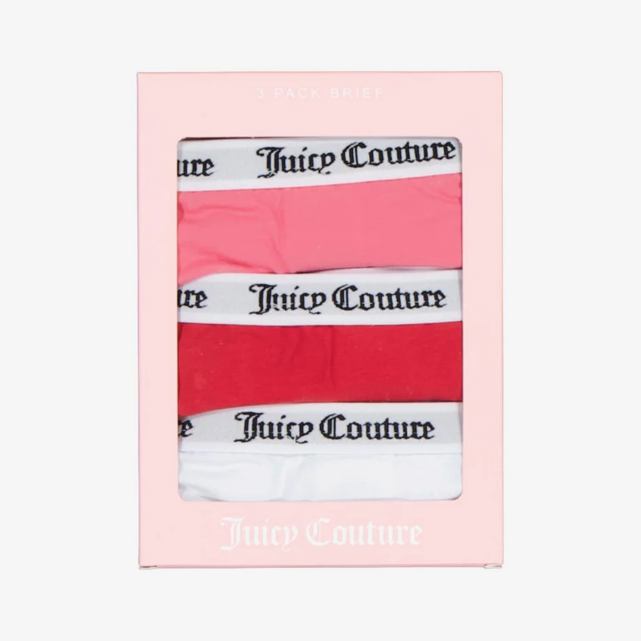 Juicy Couture Diddy Cotton Brief Multipacks 3x