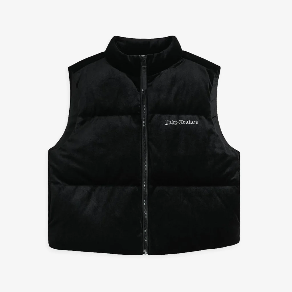 Juicy Couture Lightening Velour Gilet