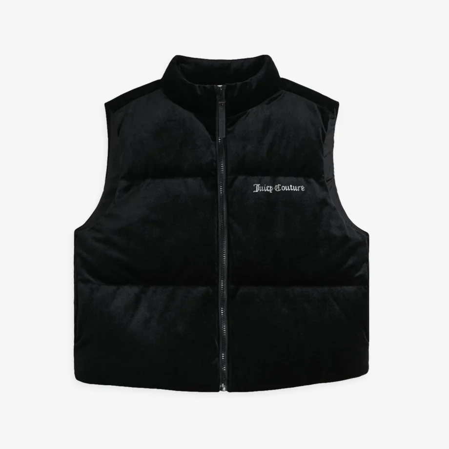 Juicy Couture Lightening Velour Gilet