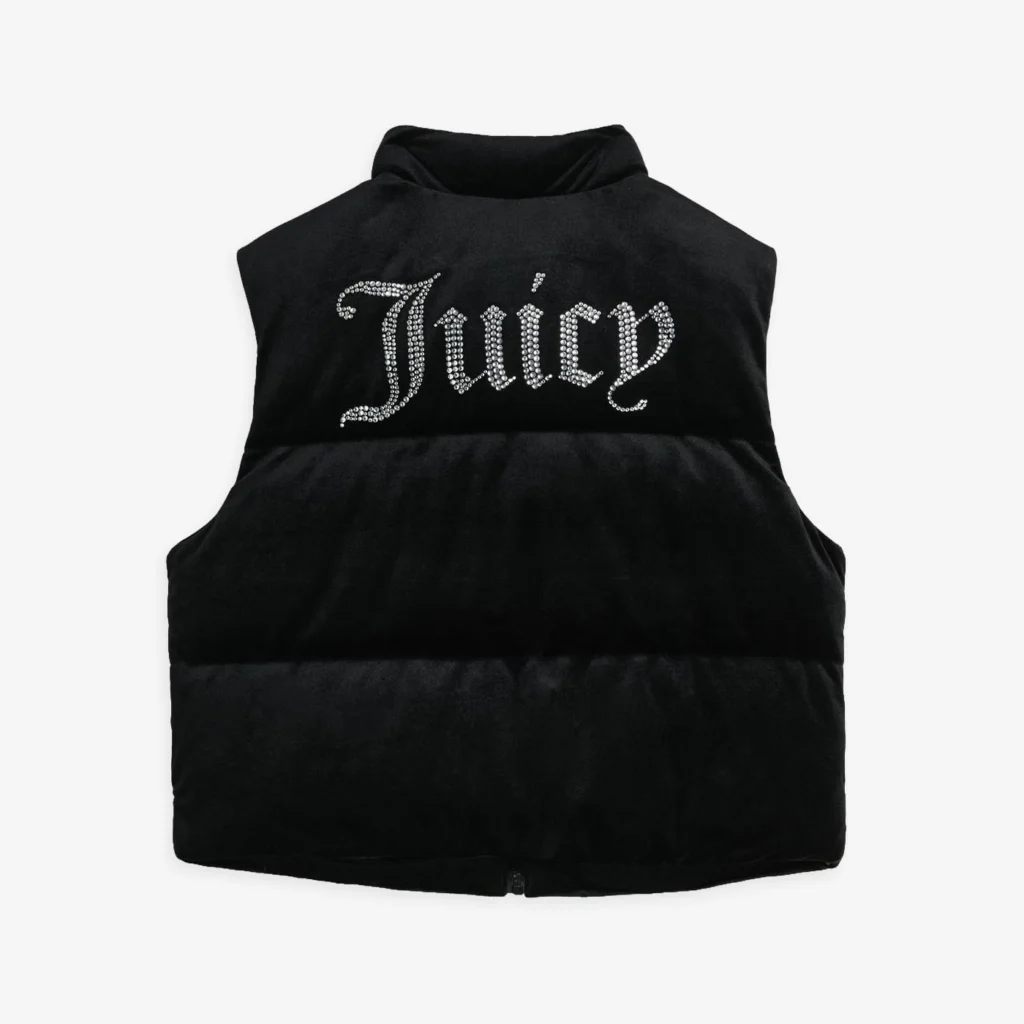 Juicy Couture Lightening Velour Gilet