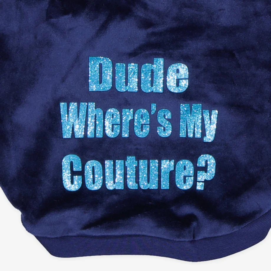 Juicy Couture Dude Wheres My Couture Hoodie (Pets)