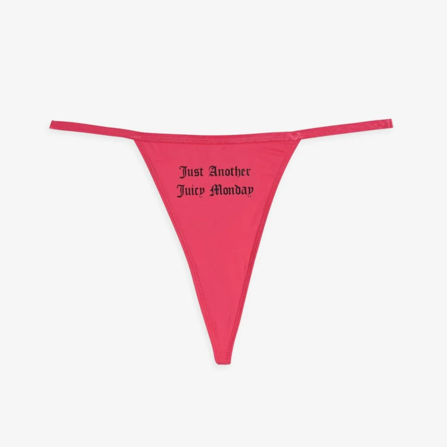 Juicy Couture Days Of The Week 7 Pack Thong
