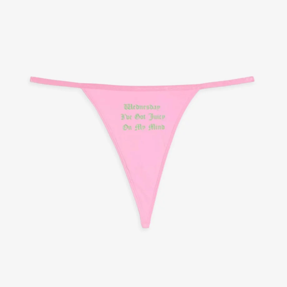 Juicy Couture Days Of The Week 7 Pack Thong