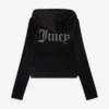 Juicy Couture Classic Velour Hoodie With Juicy Logo