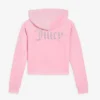 Juicy Couture Classic Velour Hoodie With Juicy Logo