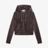 Juicy Couture Madison Outline Hoodie With Diamante Bra