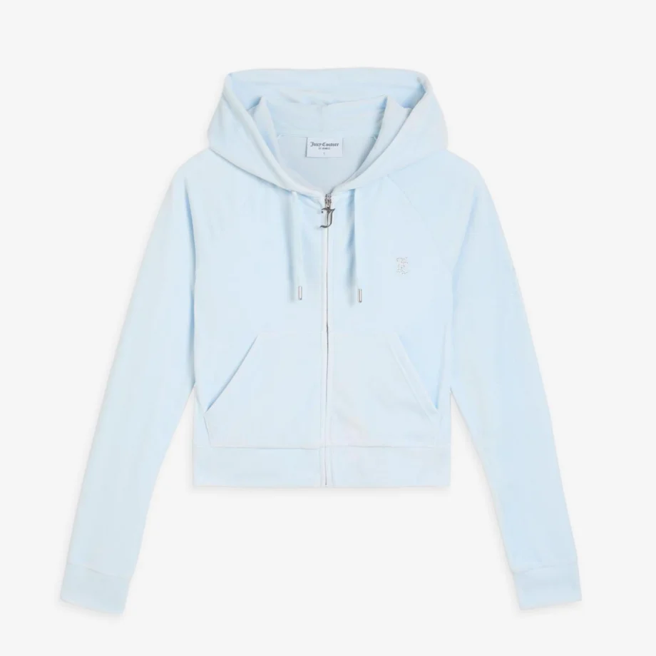 Juicy Couture Madison Outline Hoodie With Diamante Bra