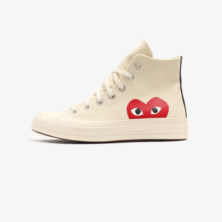 CdG Converse Big Heart Hi Top