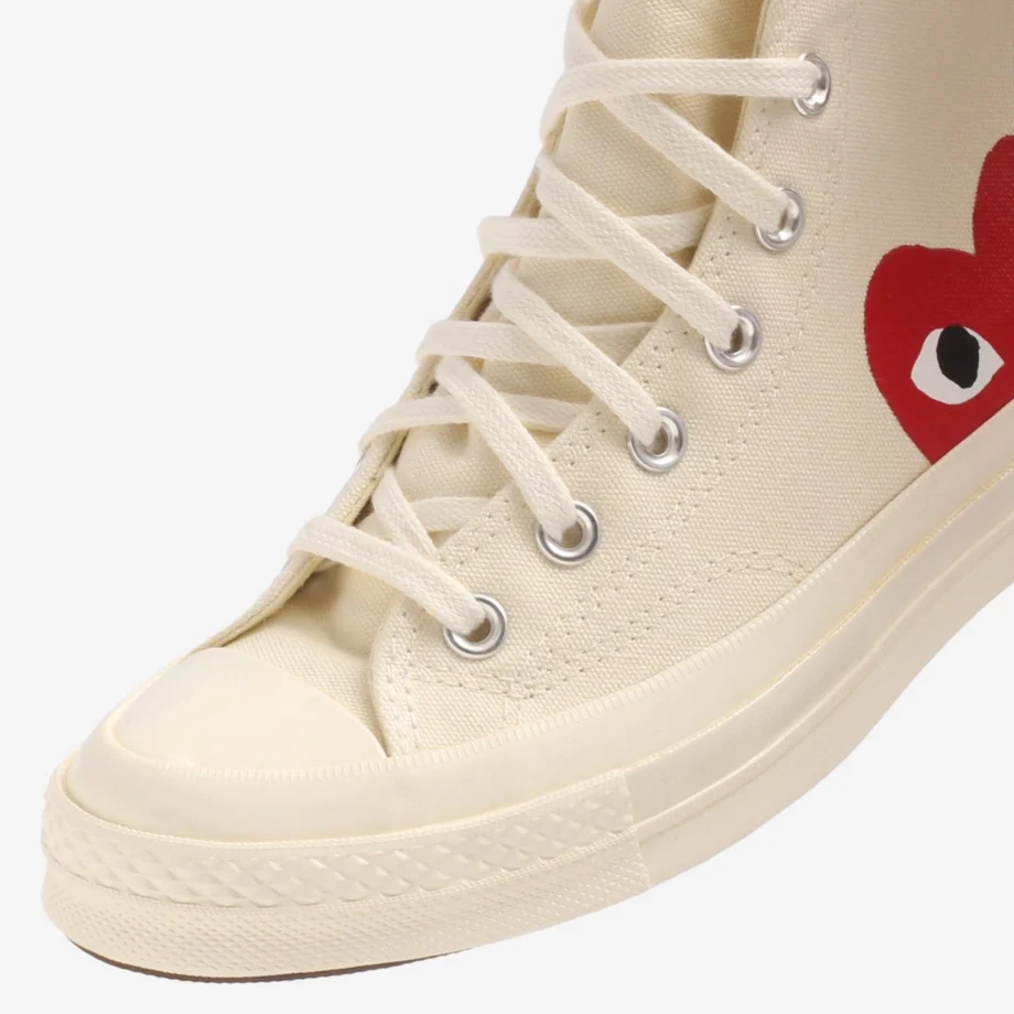 CdG Converse Big Heart Hi Top