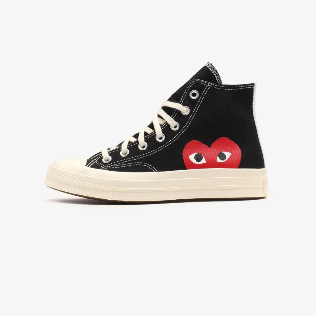 CdG Converse Big Heart Hi Top