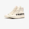 CdG Converse Multi Heart Hi Top