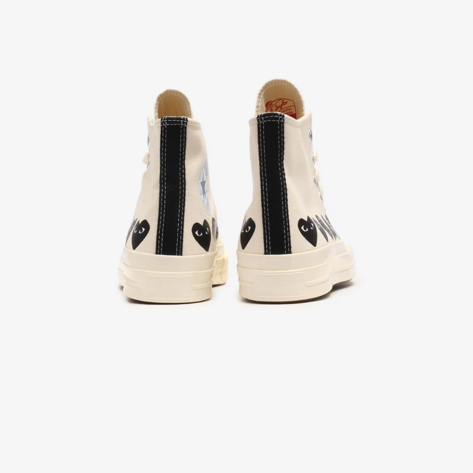 CdG Converse Multi Heart Hi Top