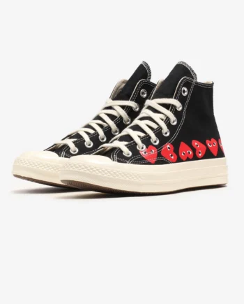 CdG Converse Multi Heart Hi Top