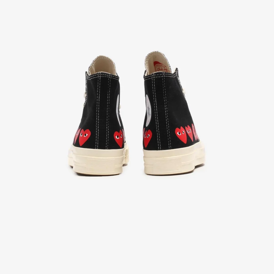 CdG Converse Multi Heart Hi Top
