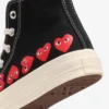 CdG Converse Multi Heart Hi Top