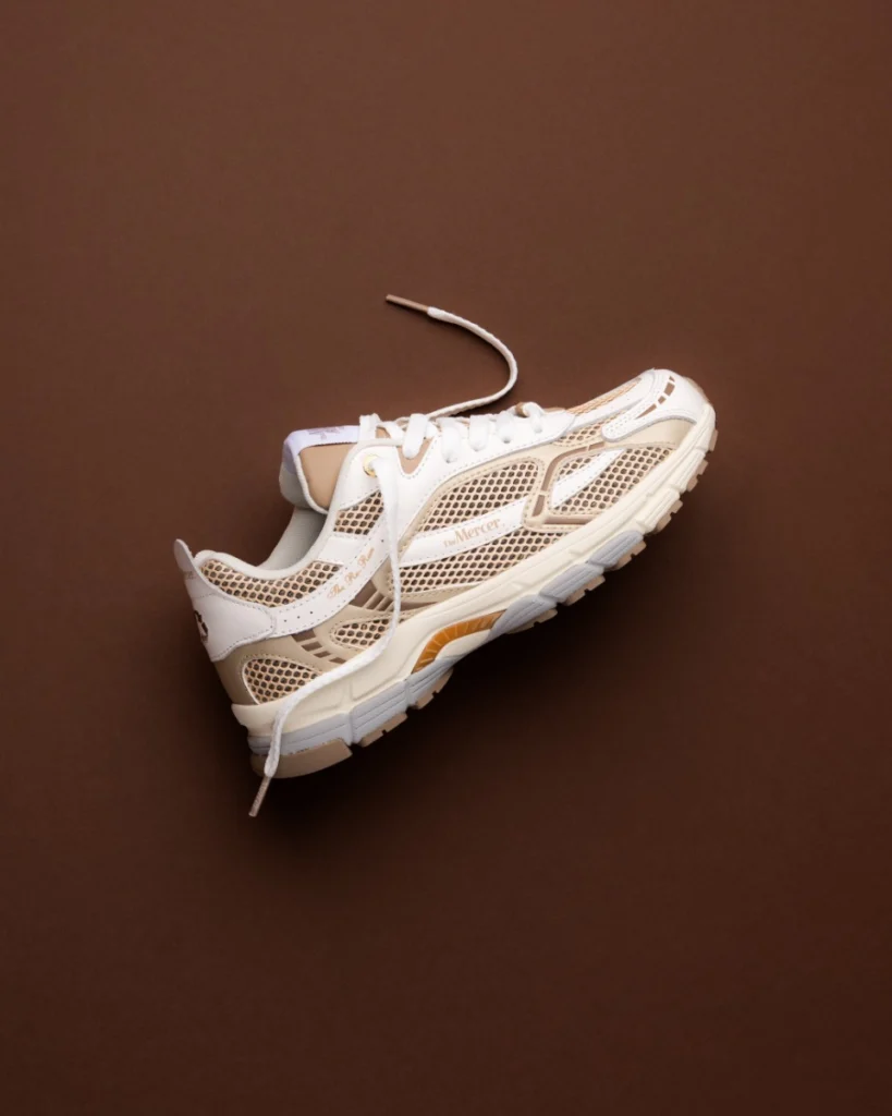 THE MERCER BRAND RE-RUN WHITE SILVER