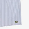 Lacoste Striped Textured Swim Trunks