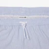 Lacoste Striped Textured Swim Trunks