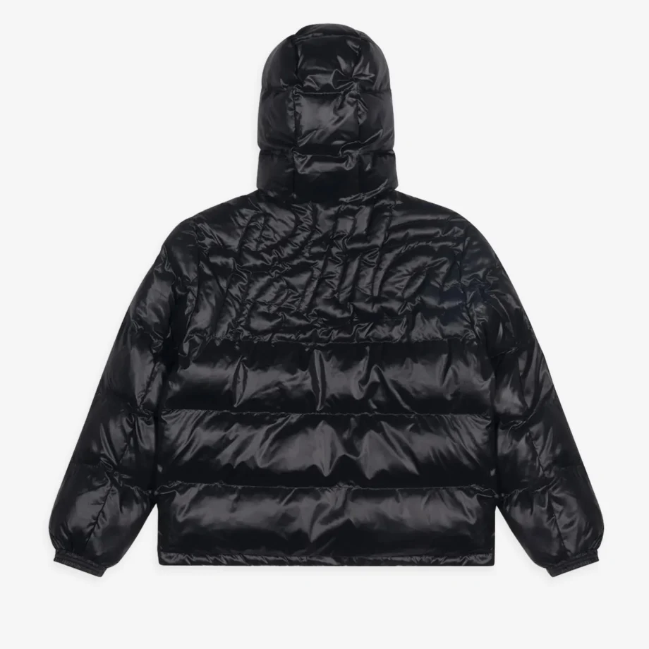 Patta Quilted Script Logo Puffer Jacket
