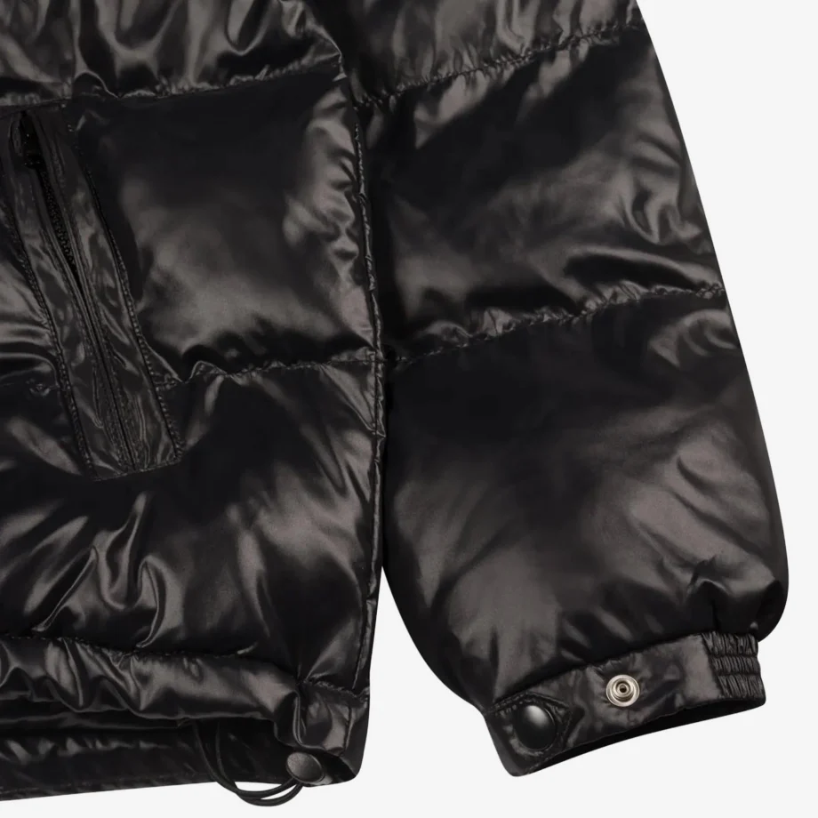 Patta Quilted Script Logo Puffer Jacket