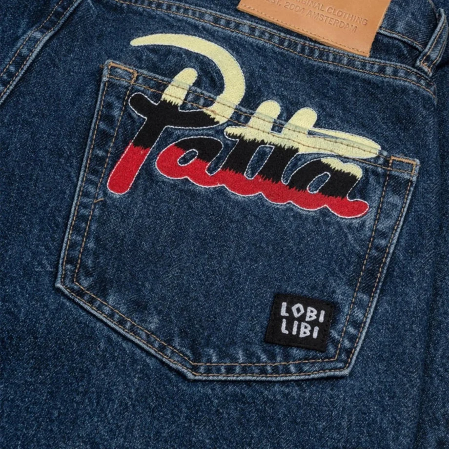 Patta Whole Lotta Labels Denim Pants