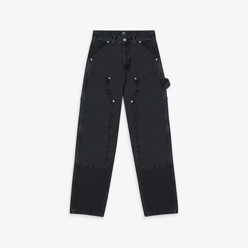 Patta Double Knee Cartoon Denim Pants