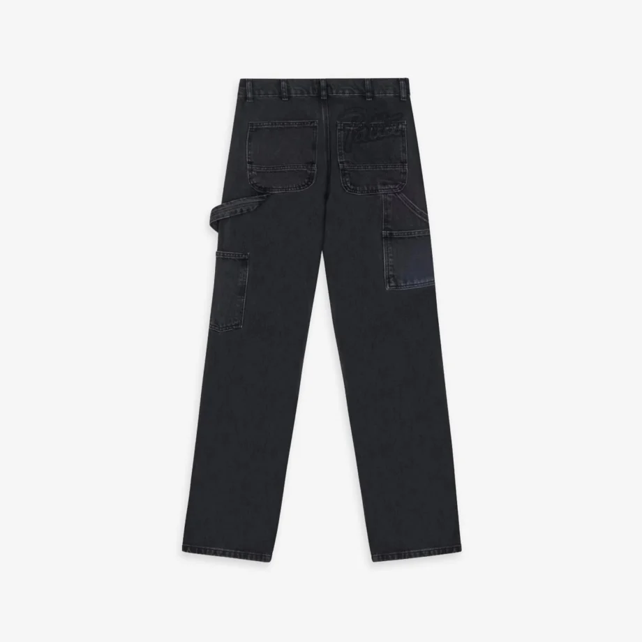 Patta Double Knee Cartoon Denim Pants