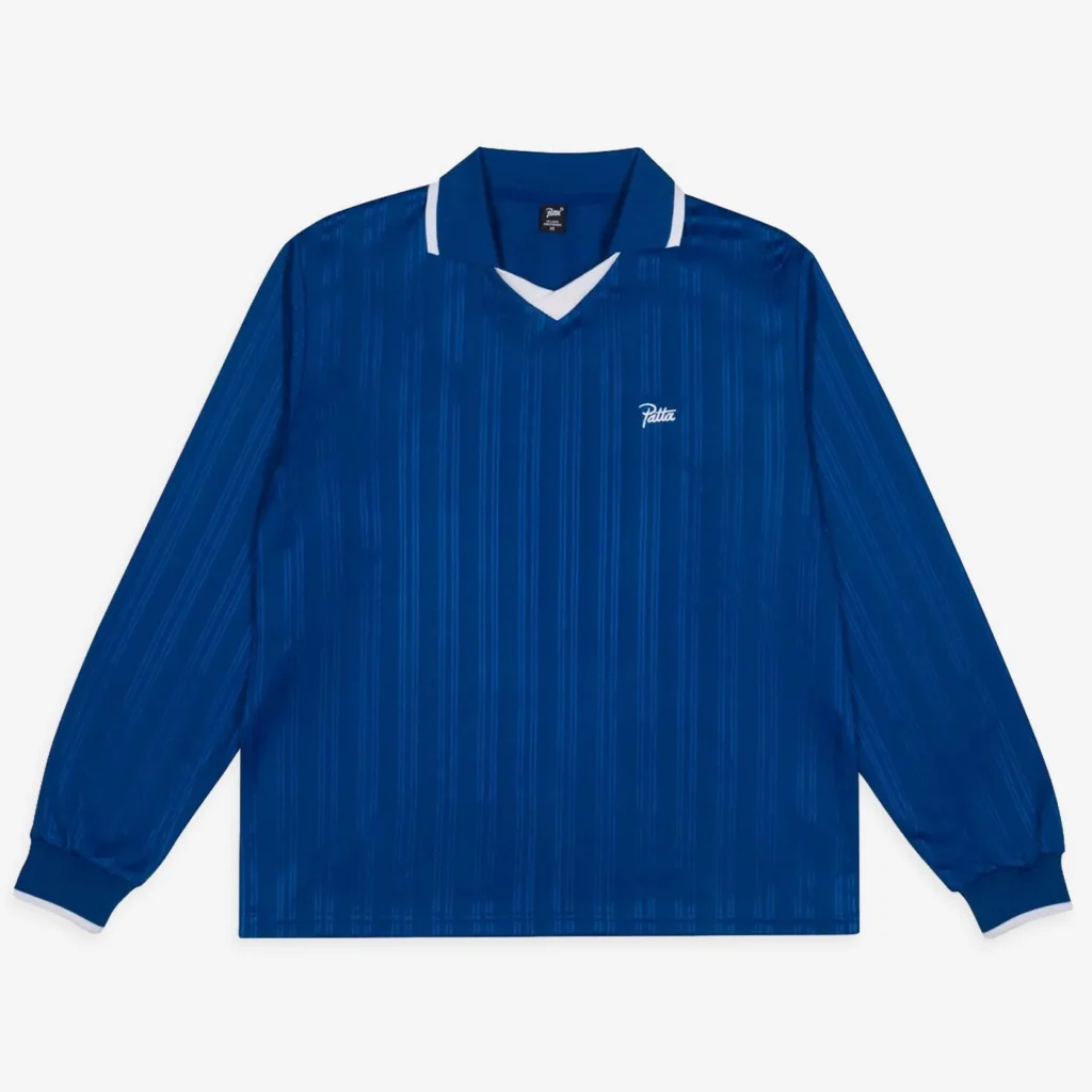 Patta Jacquard Striped Long Sleeve Jersey