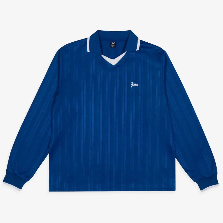 Patta Jacquard Striped Long Sleeve Jersey