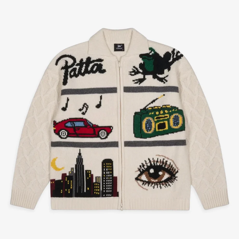 Patta Perfect Day Knitted Cardigan