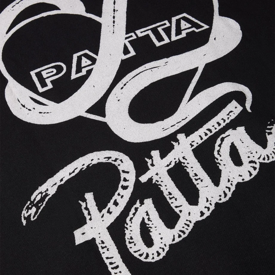 Patta Snake Heart Boxy Hooded Sweater