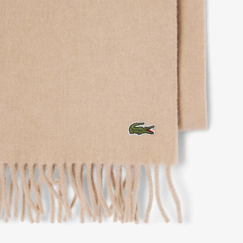 Lacoste Brushed Wool Scarf Gift Pack