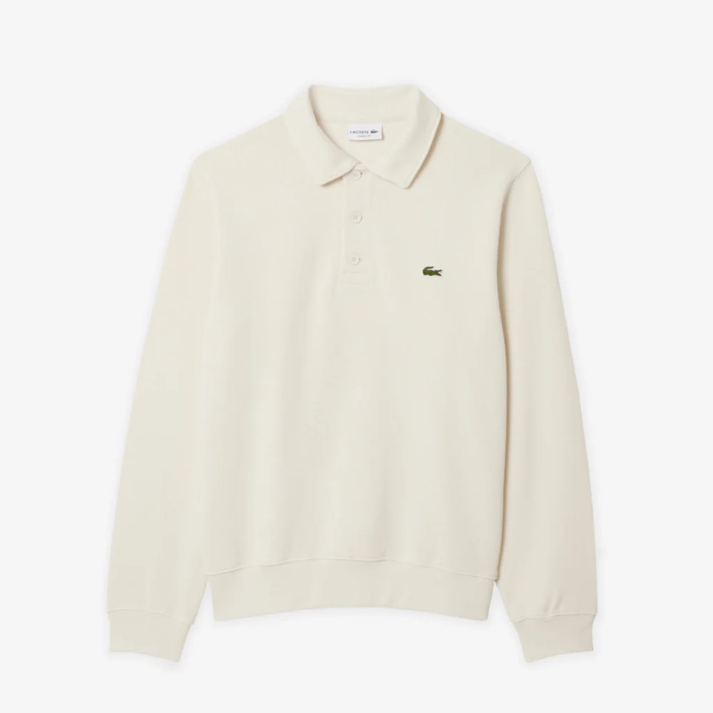 Lacoste Polo Collar Sweathshirt