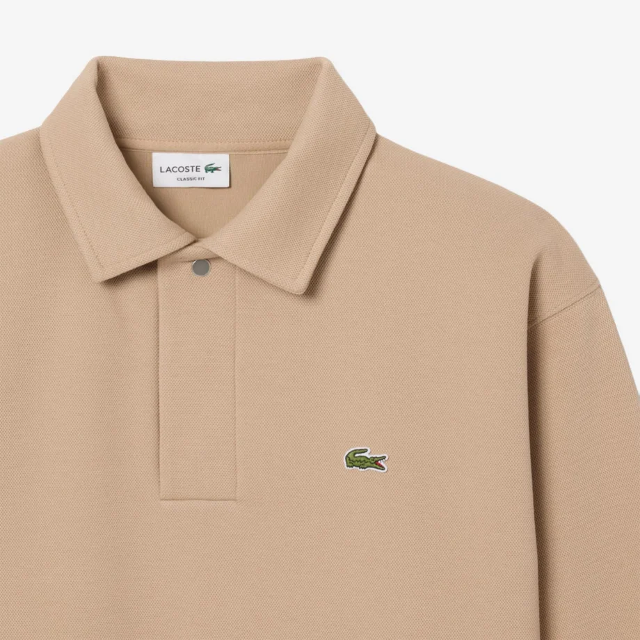 Lacoste Polo Collar Piqué Sweatshirt