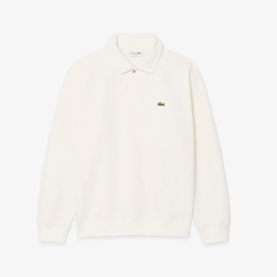 Lacoste Polo Collar Piqué Sweatshirt