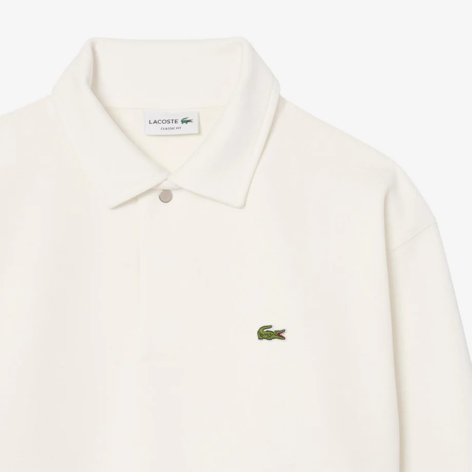 Lacoste Polo Collar Piqué Sweatshirt
